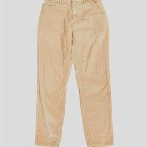BDG Urban Outfitters Mom High Rise Corduroy Pants - Womens Size 29 - Light Tan